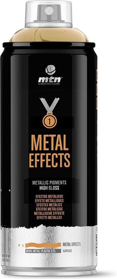 Spuitbus Gold Chrome effect MTN WEPRO 400ML