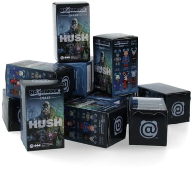 100% Bearbrick Blindbox Chase Series - Batman Hush (Series 1) (Sealed case - 12 pcs)