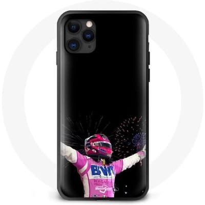 Coque - Maniacase - iPhone 11 - Formula 1 Sergio Perez BWT - Souple - Noir noir