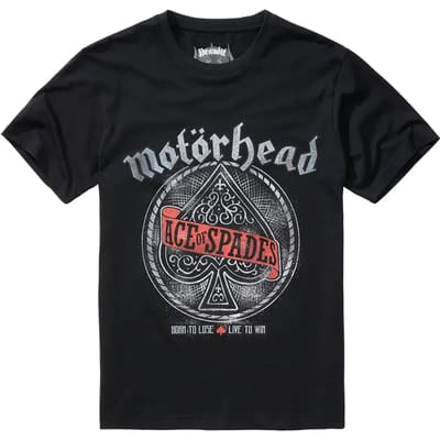 Brandit Motorhead - Ace of Spade Heren Tshirt - L - Zwart