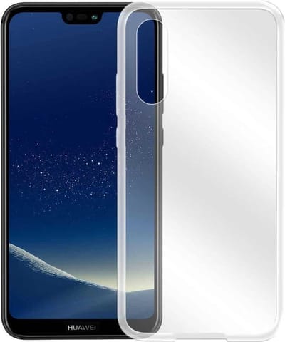 Doorzichtig TPU Siliconen hoesje voor Huawei P20 Lite