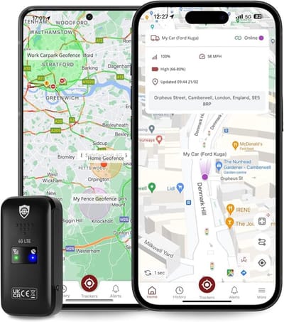 RVV® GPS Tracker auto - GPS Tracker - GPS Trackers - Zwart - 4cm x 2cm x 7cm