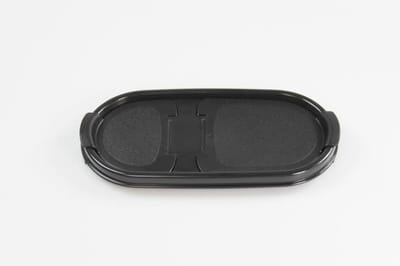 Reservedeksel met houder - Deksel Zwart - Keuken Organisatie - Origineel Product - 73 x 160 cm - Zwart