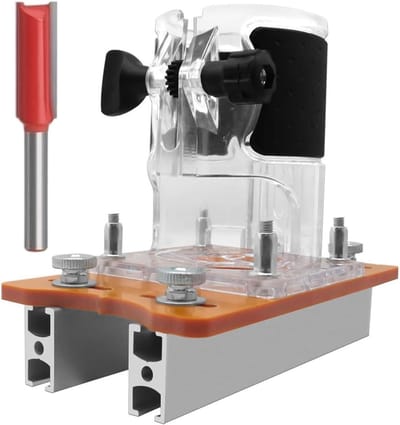 Houtbewerking Slotting Locator - Handleiding Accessoires - Kast Maken - 2 In 1 Verstelbaar