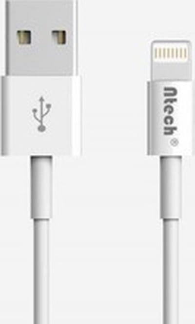 3 stuks - Geschikt voor iPhone kabel - Geschikt voor iPhone oplaadkabel - Ntech - 1m Lightning Kabel Geschikt voor iPhone 6,7,8,X,XS,XR,11,12,Mini,Pro Max- Geschikt voor iPhone kabel