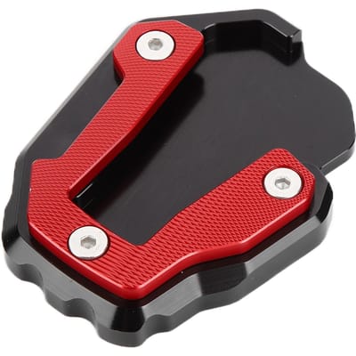 Motorfiets zijstandaard verlengstuk/steunplaat van aluminiumlegering, vervanging voor CRF1100L Africa rood