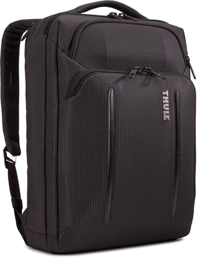 THULE laptop rugzak rugzak met laptopvak Crossover 2 Convertible Laptop Bag 15.6" Black zwart