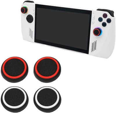 Dailygoods- Thumbstick Grip Antislip - Siliconen Cover - Joystick Dop - 4 Stuks - Compatibel met Steam Deck/ROG Ally - Versterkte Grip