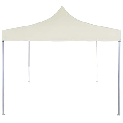 vidaXL - Partytent - 200 - x - 200 - x - 315 - cm - Crèmekleurig - Oxford - Stof