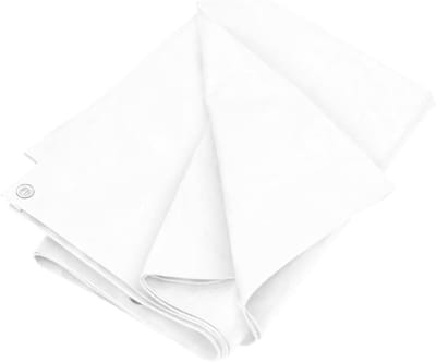 Dekzeil - Tarp Grondzeil - Alles Beschermen - Waterdicht Materiaal - 6 x 6 Meter - Wit