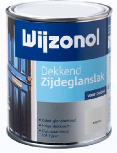 Wijzonol Dekkend Zijdeglanslak - 0,75l - 9277 - Grachtengroen