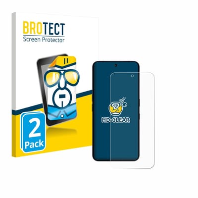 BROTECT - Screenprotector voor Nothing Phone (3) - Folie Beschermfolie transparant 2 Stuks