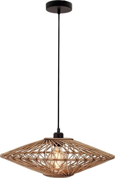 Chericoni Nature Capello Hanglamp - Ø50 cm - 1 lichts - E27 - Bamboe