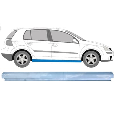Reparatie dorpel voor Volkswagen Golf 5 2003-2009 / Links = Rechts (symmetrisch)