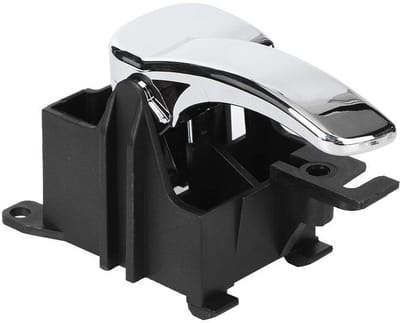 Dailygoody - Auto-Innentürknopf - Deurhandgreep - Hoogwaardige ABS kwaliteit - Zwart - Geschikt voor D40 Ute 05/2005-2013 - Perfecte vervangingsonderd