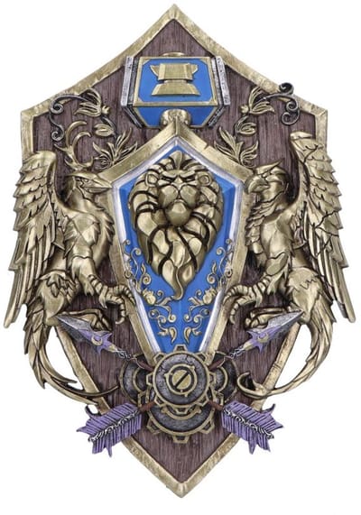 Nemesis Now - World of Warcraft Alliance Wall Plaque Height 30 cm