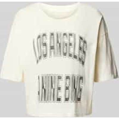 T-shirt met Los Angeles-frontprint