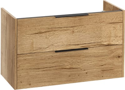 Saqu Lima wastafelonderkast excl. greep 100x45x60cm kast eiken marcato