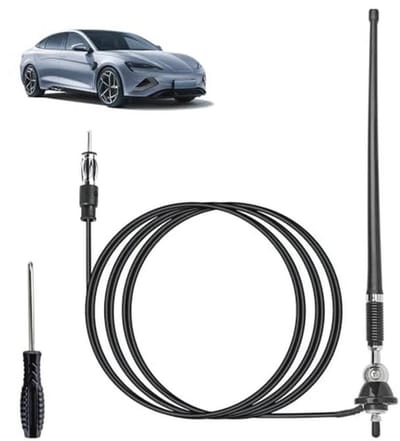 Flexibele rubberen eendenantenne voor AM/FM-radio - 16 inch, waterdicht, perfect voor boten en voertuigen