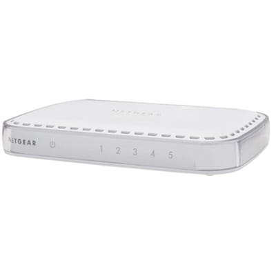 NETGEAR GS605 - Netwerk Switch - Unmanaged - 1 Gbps - 5 poorten