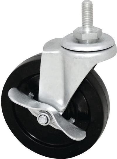 4X Castors Shelving Mobiele Trolley Heavy Duty Catering Commercieel - Verrijdbaar Meubel met Wielen