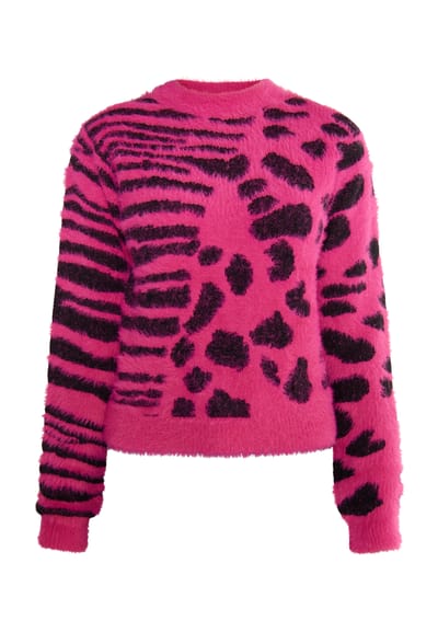 Mymo Gebreide trui Dames roze
