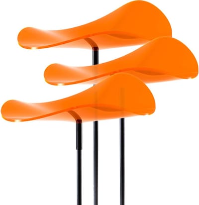 Cazador Del Sol Zonnevangers Lucy - tuin decoratie voor buiten - Ø150mm x 120cm Oranje Set3