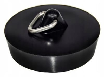 Tycner M300 Serie - Zwarte Sifonstop - 45mm - Kunststof en Metaal - Universeel