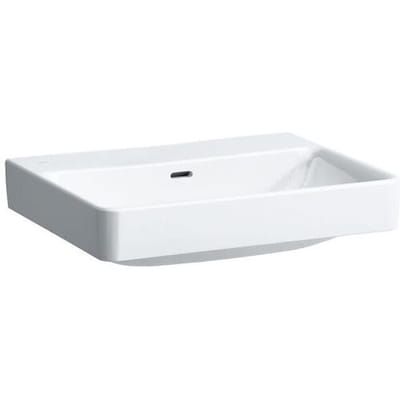 LAUFEN Pro S Countertop washbasin 60 cm without tap hole, with overflow H8169630001091