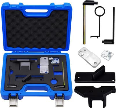 Motor Timing Gereedschap - Distributieriem Toolset - Motoronderhoud - Precisie Uitlijning - 7 stuks - Blauw