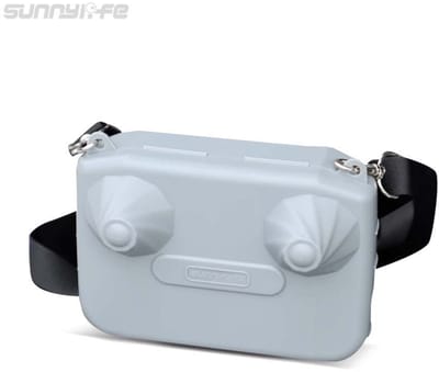 Sunnylife DJI RC-N1 / RC-N2 / RC-N3 - Mini Protective Case - Controller Beschermcase - Met Neck Strap - Zwart