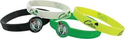Set van 4 Team Kleurige Siliconen Polsbandjes voor Basketbal Fans
