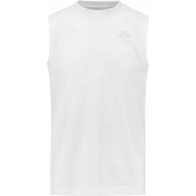 Kappa Cadwal Korporate Mouwloos T-shirt Wit L Man