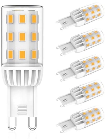 LED G9 3W Warm White 2700K - Energiezuinige Lampen voor Diverse Toepassingen - 5 Stuks