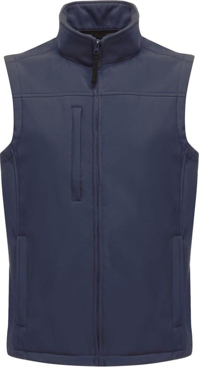 Vest Heren Outdoor Zip Front High Collar