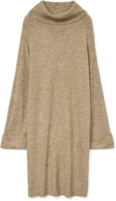 VERO MODA - VMJUPITER LS COWLNECK SHORT DRESS BF - Dames - Mini jurken