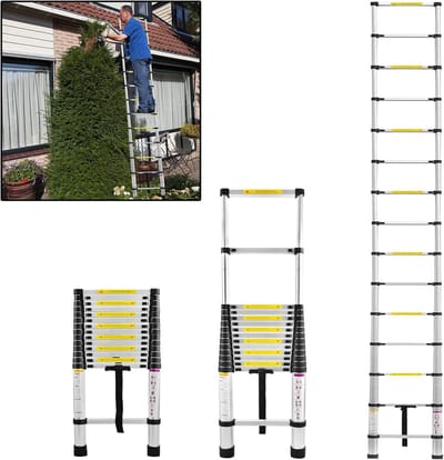 Telescopische Ladder - Huishoudtrap - Vouwladder - ( Amount of M)