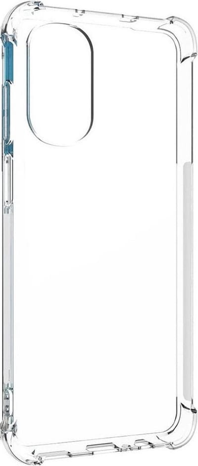 LuxeBass Siliconen hoesje geschikt voor Motorola Moto G42 - Transparant - Antishock - Bumper case - telefoonhoes - gsm hoes - telefoonhoesje