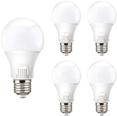 Kobi Premium LED Lamp E27 9W - 810lm - 4000K - 230V - 30.000 Branduren - Standaardvorm - Voor Woonkamer of Kantoor - 5 stuks