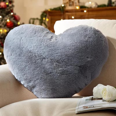 Zachte Hartvormige Kussen voor Bank en Bed, Decoratief Kussen voor Valentijnsdag, Slaapkamer en Woonkamer Decor