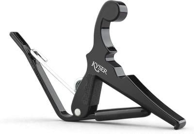Snelle Verander Capo voor Ukeleles, Mandolines en Banjo's - Zwart