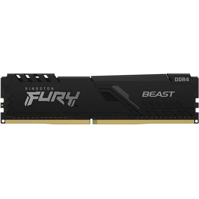 Kingston FURY Beast Black KF432C16BB1/16 - RAM-geheugen - DDR4 - 8GB - 3200 MHz - DIMM - CL16 - 1 x 8 GB