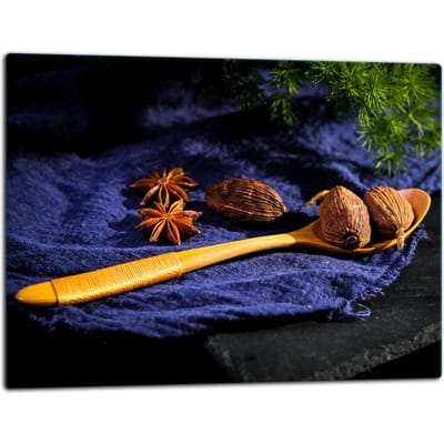 TMK ArtDeko - Snijplank - Glas - 52x40cm - Kleurrijk