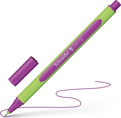 Schneider fineliner - Line-Up - lijnbreedte 0,4mm - electric-purple - S-191020