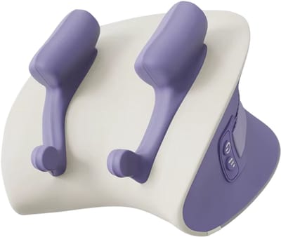 Oplaadbaar nekmassage kussen - Ergonomisch 6D nek- en schouder massageapparaat voor rug, taille en armen - Elektrisch knedend massagekussen