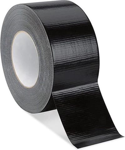 Gaffa tape - Nichiban NT1200 - Zwart - 50mm x 50 meter - Linnen - Geen lijmresten