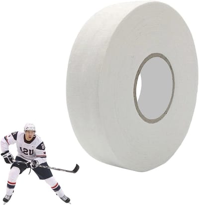 Hockeystick Tape voor Optimaal Grip en Bescherming - 25 m x 25 mm Wit