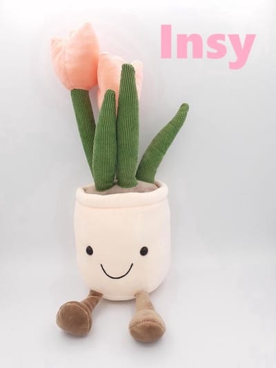 Feestdecoratie, Feestdecoratie, tulip, bloemen, tulp, tulpen, tulip knuffel, tulip, knuffel tulip, Pluche knuffel roze zacht tulpen bloem vaas ,feestdecoratie, speelgoed, pop, decoratie, toys en souvenir van holland.