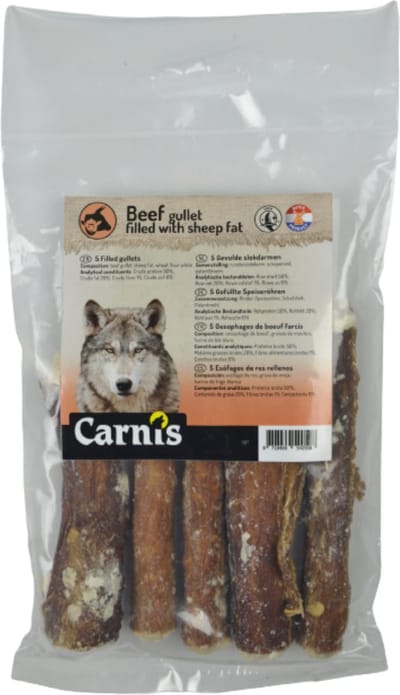 Carnis Gevulde Slokdarm Schapenvet 5 stuks