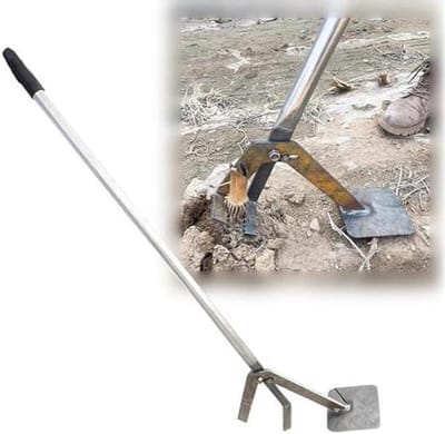 Palentrekker - Stalen Hendel - Stronken Verwijderen - Efficiënte Hefboomwerking - 92 cm Lengte - Zwart